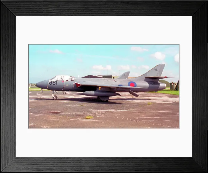 Framed Print : Hawker Hunter GA. 11 G-GAII - XE685 - 861 Framed Print : Hawker Hunter GA. 11 G-GAII - XE685 - 861