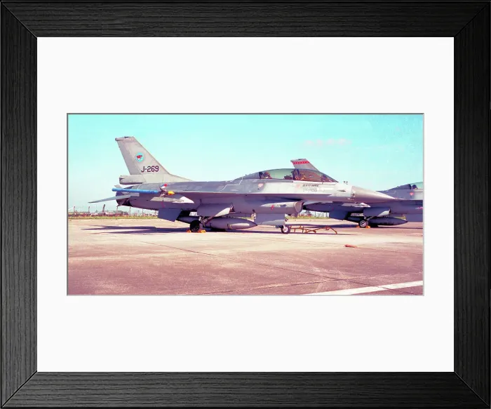 Framed Print : General Dynamics F-16BM Fighting Falcon J-269 Framed Print : General Dynamics F-16BM Fighting Falcon J-269