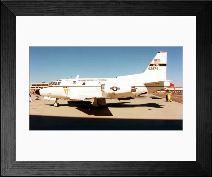 Framed Print : North American T-39B Sabreliner 59-2874 Framed Print : North American T-39B Sabreliner 59-2874