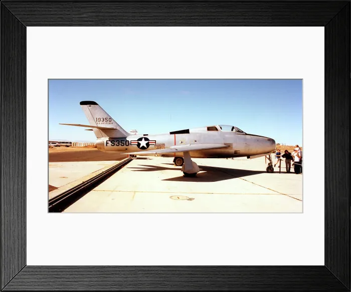 Framed Print : General Motors F-84F Thunderstreak 51-9350 Framed Print : General Motors F-84F Thunderstreak 51-9350
