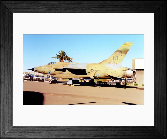 Framed Print : Republic F-105D-31-RE Thunderchief 63-4301 Framed Print : Republic F-105D-31-RE Thunderchief 63-4301