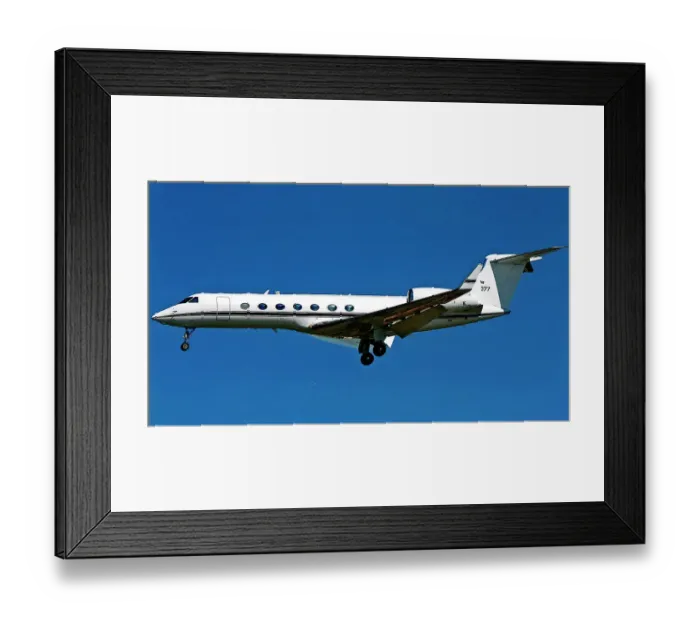 Framed Print : Gulfstream C-37B 166377 Framed Print : Gulfstream C-37B 166377