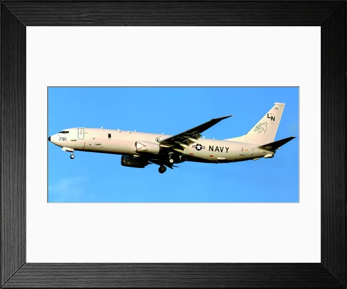 Framed Print : Boeing P-8A Poseidon 168761 Framed Print : Boeing P-8A Poseidon 168761