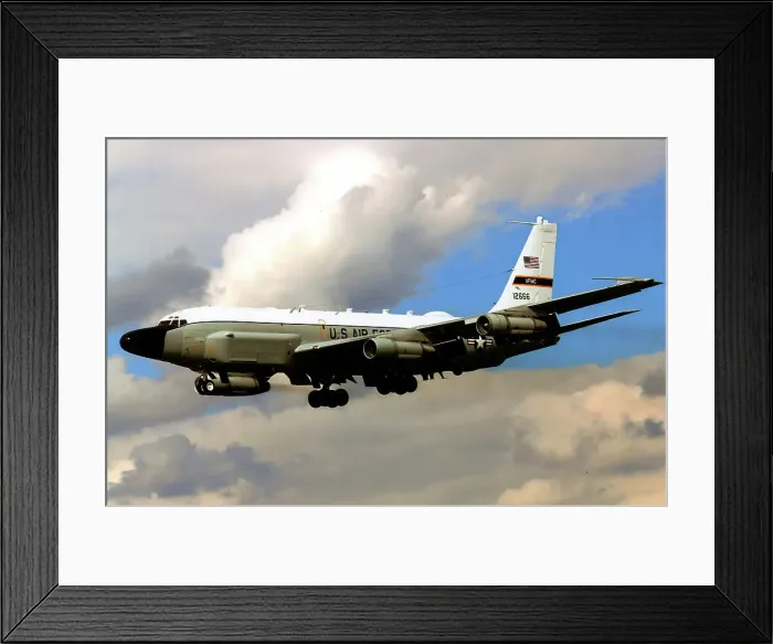 Framed Print : Boeing WC-135B Constant Phoenix 61-2666 Framed Print : Boeing WC-135B Constant Phoenix 61-2666