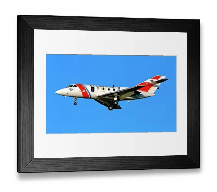 Framed Print : Dassault HU-25A Guardian 2110 Framed Print : Dassault HU-25A Guardian 2110