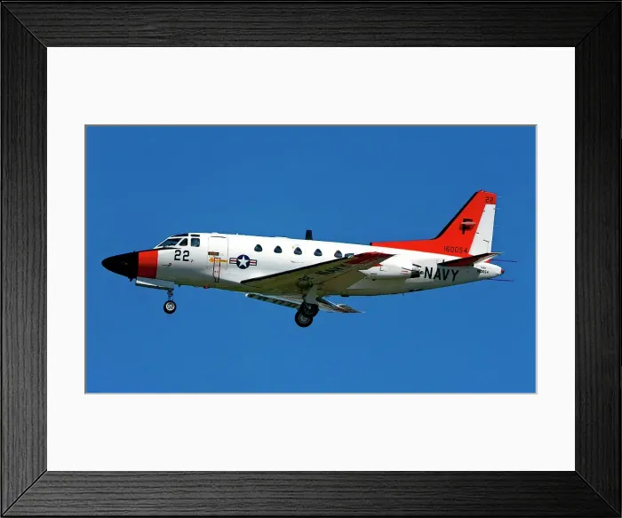 Framed Print : North American Rockwell CT-39G Sabreliner 160054 Framed Print : North American Rockwell CT-39G Sabreliner 160054