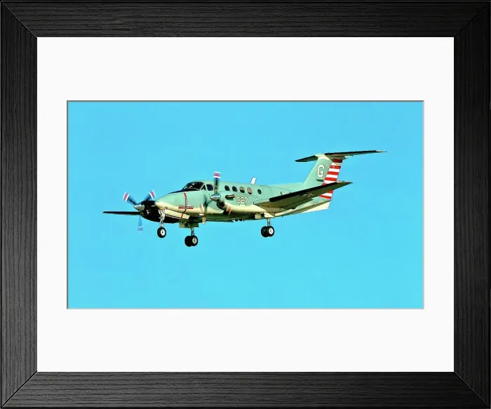 Framed Print : Beechcraft TC-12B 161197 Framed Print : Beechcraft TC-12B 161197