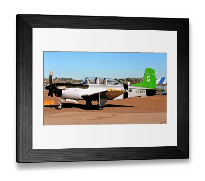 Framed Print : Beech T-34C Turbo-Mentor 161841 Framed Print : Beech T-34C Turbo-Mentor 161841