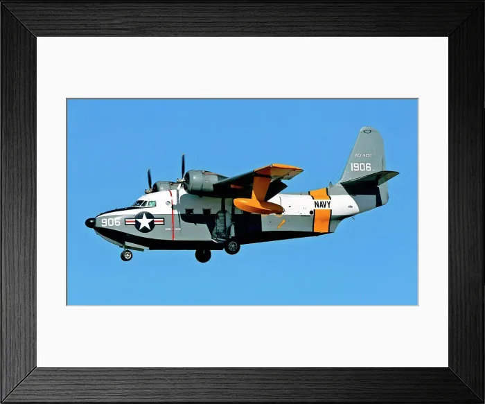 Framed Print : Grumman HU-16B Albatros N3HU - 13!906 Framed Print : Grumman HU-16B Albatros N3HU - 13!906