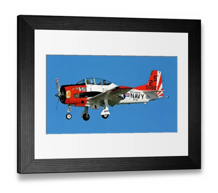Framed Print : North American T-28C Trojan N928C - 140068 Framed Print : North American T-28C Trojan N928C - 140068