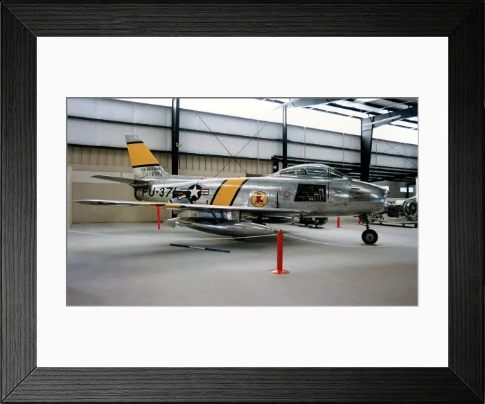 Framed Print : North American F-86F-25-NH Sabre 51-13371 Framed Print : North American F-86F-25-NH Sabre 51-13371