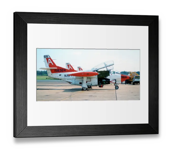 Framed Print : North American Rockwell T-2C Buckeye 158324 Framed Print : North American Rockwell T-2C Buckeye 158324