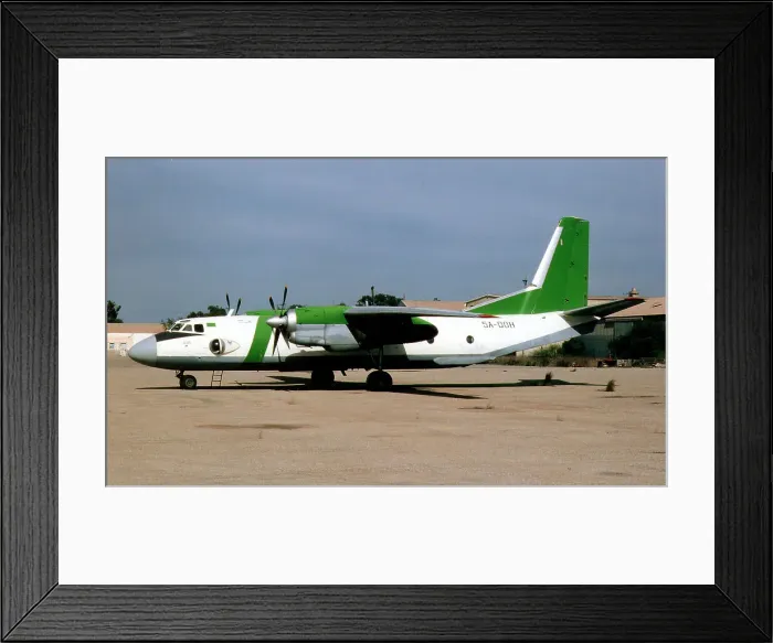 Framed Print : Antonov An-26 5A-DOH Framed Print : Antonov An-26 5A-DOH