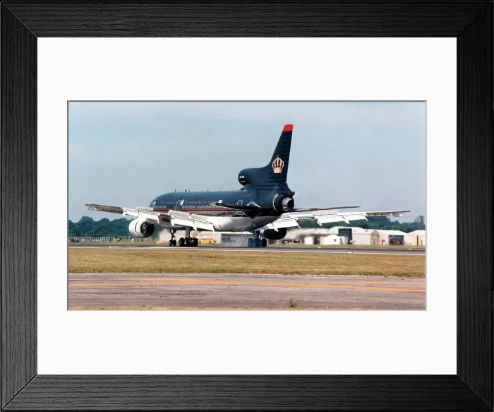 Framed Print : Lockheed L-1011 Tristar-500 JY-HKJ Framed Print : Lockheed L-1011 Tristar-500 JY-HKJ