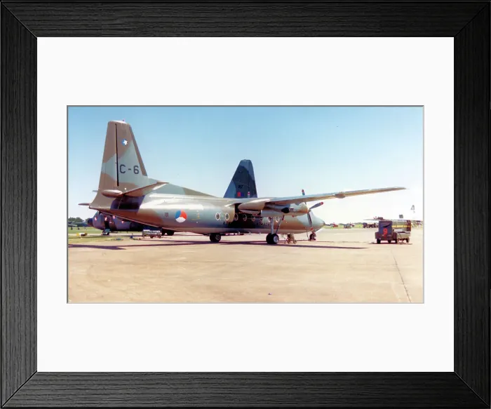 Framed Print : Fokker F27 Troopship C-6 Framed Print : Fokker F27 Troopship C-6