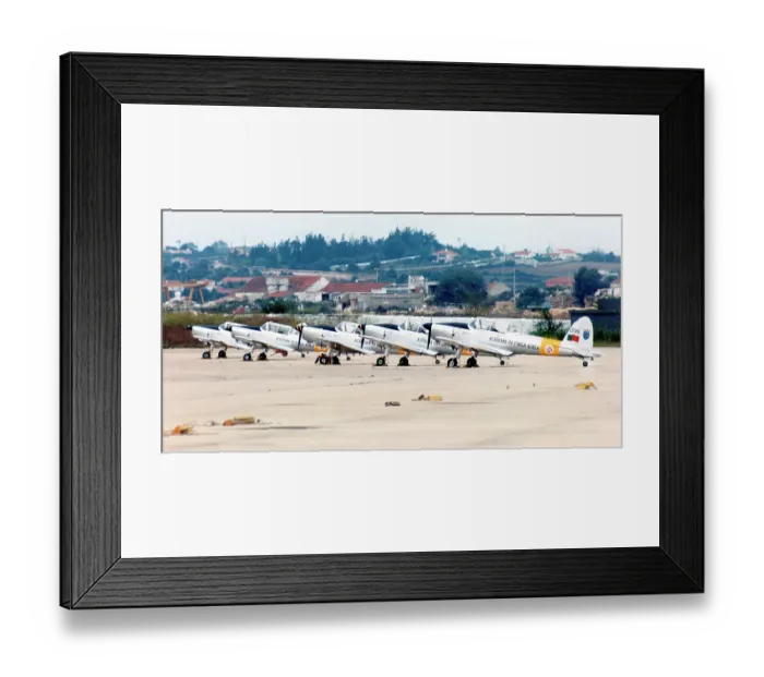 Framed Print : de Havilland Canada DHC-1 Supermunks Framed Print : de Havilland Canada DHC-1 Supermunks