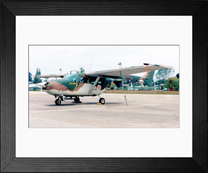 Framed Print : Reims-Cessna FTB337G Milirole 13715 Framed Print : Reims-Cessna FTB337G Milirole 13715
