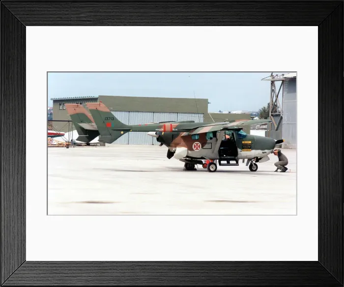 Framed Print : Reims-Cessna FTB337G Milirole 13713 Framed Print : Reims-Cessna FTB337G Milirole 13713