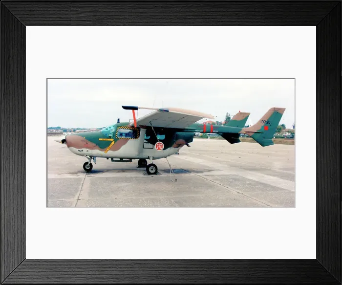 Framed Print : Reims-Cessna FTB337G Milirole 13730 Framed Print : Reims-Cessna FTB337G Milirole 13730