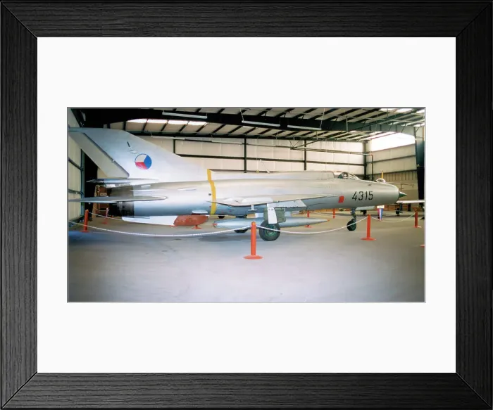 Framed Print : Mikoyan-Gurevich MiG-21PFM 4315 Framed Print : Mikoyan-Gurevich MiG-21PFM 4315