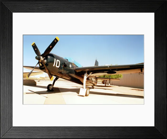 Framed Print : Grumman AF-2S Guardian N9993Z - 126731 Framed Print : Grumman AF-2S Guardian N9993Z - 126731
