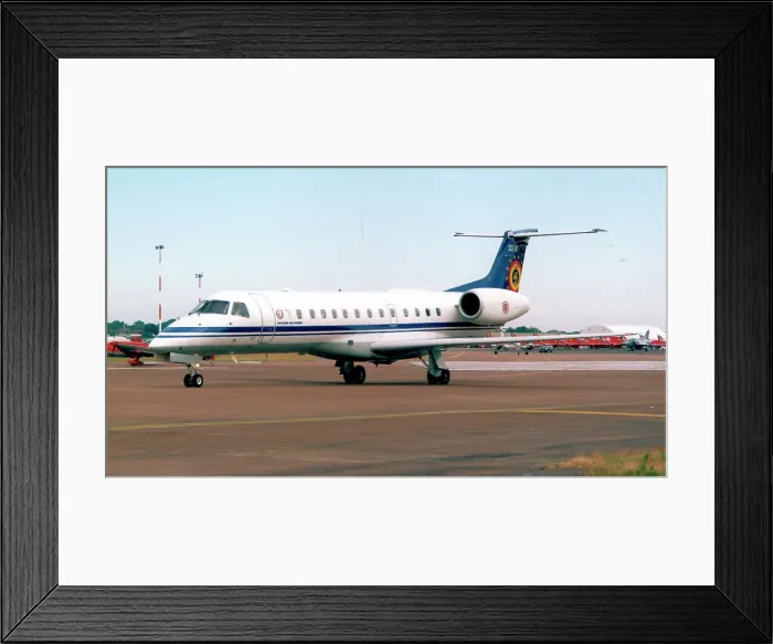 Framed Print : Embraer ERJ-135 CE-01 Framed Print : Embraer ERJ-135 CE-01