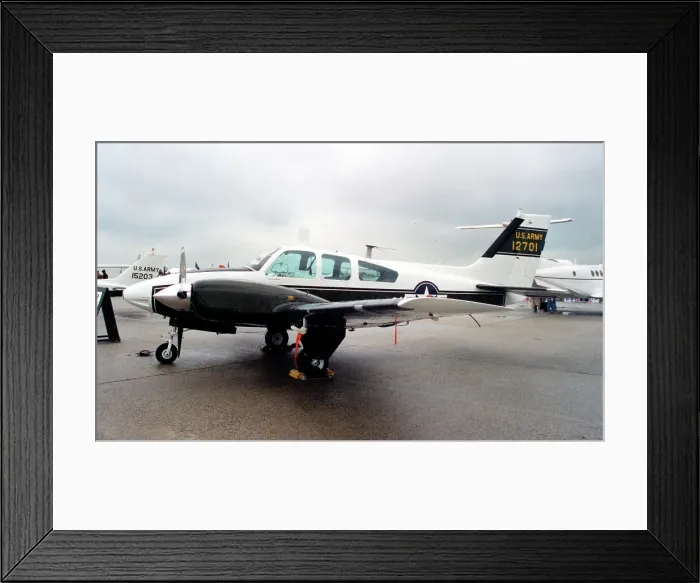 Framed Print : Beech T-42A Cochise 65-12701 Framed Print : Beech T-42A Cochise 65-12701
