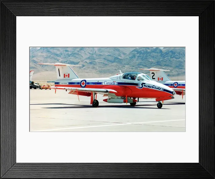 Framed Print : Canadair CT-114 Tutor 114188 Snowbird 1 Framed Print : Canadair CT-114 Tutor 114188 Snowbird 1