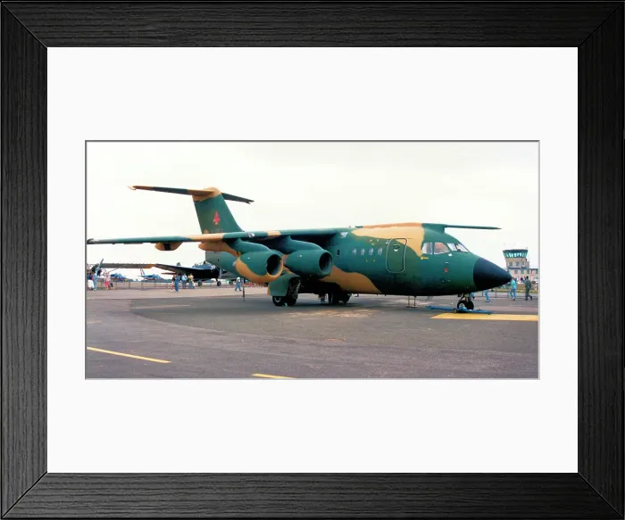 Framed Print : British Aerospace BAe 146-100STA G-BSTA Framed Print : British Aerospace BAe 146-100STA G-BSTA