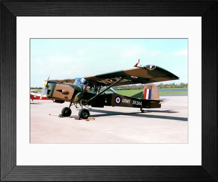 Framed Print : Auster AOP. 9 XR244 Framed Print : Auster AOP. 9 XR244
