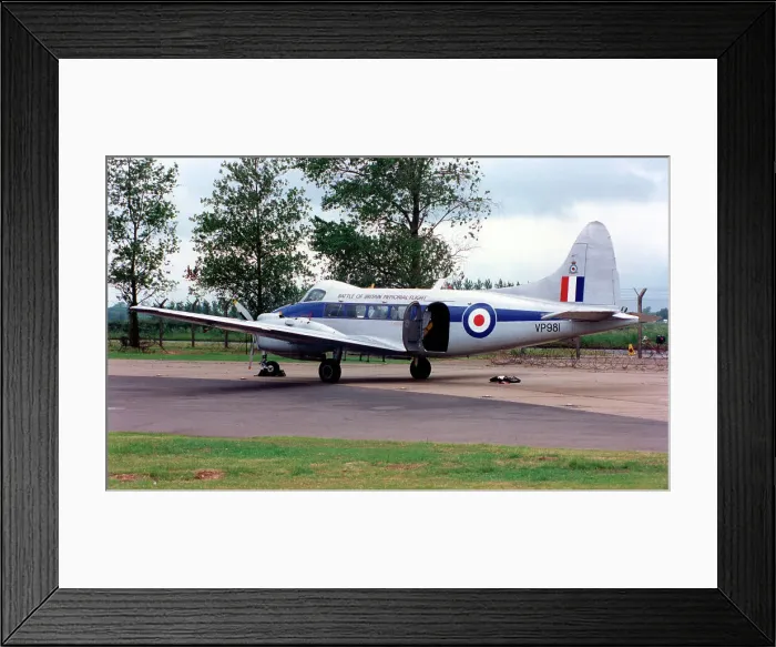 Framed Print : de Havilland DH. 104 Devon C. 1 VP981 Framed Print : de Havilland DH. 104 Devon C. 1 VP981