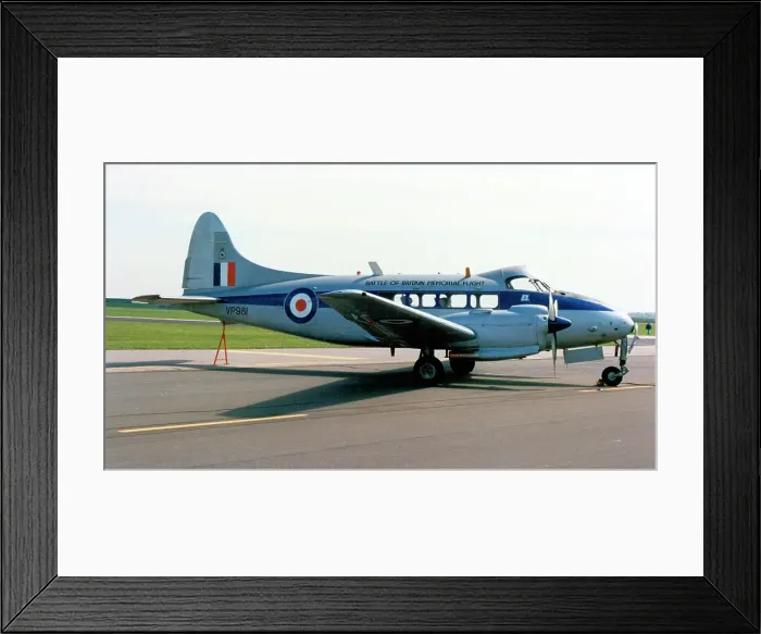 Framed Print : de Havilland DH. 104 Devon C. 1 VP981 Framed Print : de Havilland DH. 104 Devon C. 1 VP981