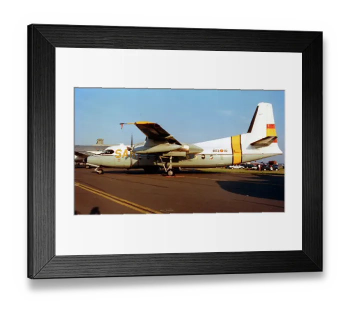 Framed Print : Fokker F-27-200MPA Friendship D. 2-01 - 802-10 Framed Print : Fokker F-27-200MPA Friendship D. 2-01 - 802-10