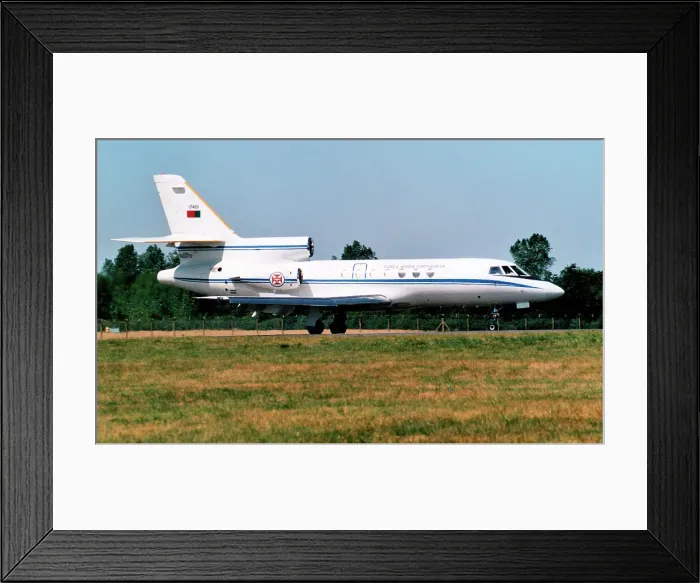 Framed Print : Dassault Falcon 50 17401 Framed Print : Dassault Falcon 50 17401