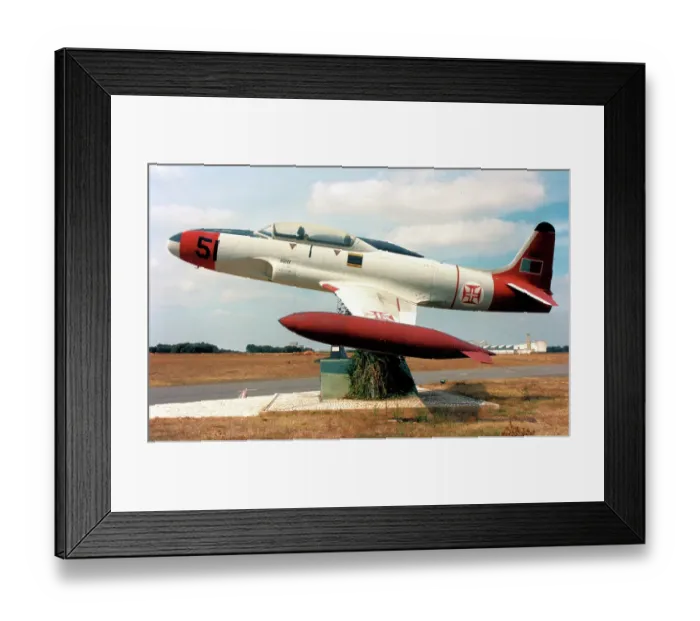 Framed Print : Canadair T-33AN Silver Star 3 1951 Framed Print : Canadair T-33AN Silver Star 3 1951