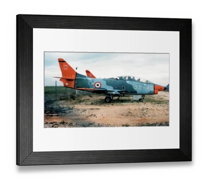 Framed Print : Fiat G. 91 T - 1 MM6349 - 32-49 Framed Print : Fiat G. 91 T - 1 MM6349 - 32-49
