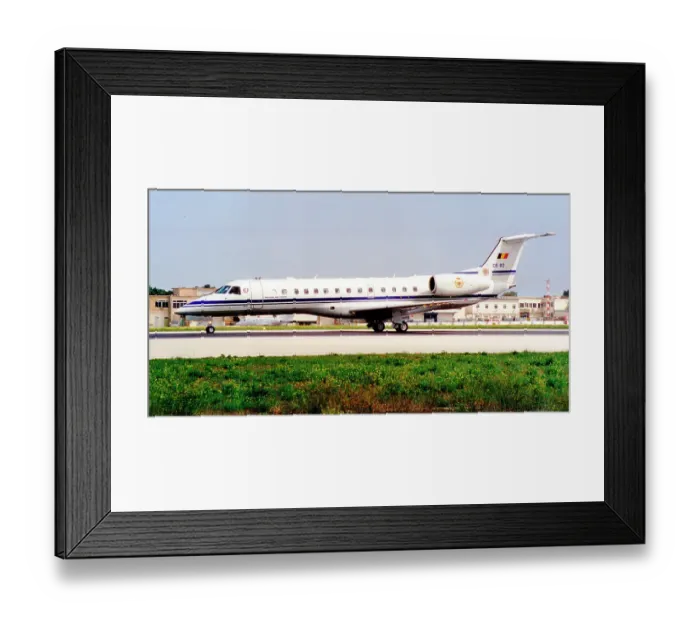 Framed Print : Embraer ERJ-135 CE-02 Framed Print : Embraer ERJ-135 CE-02