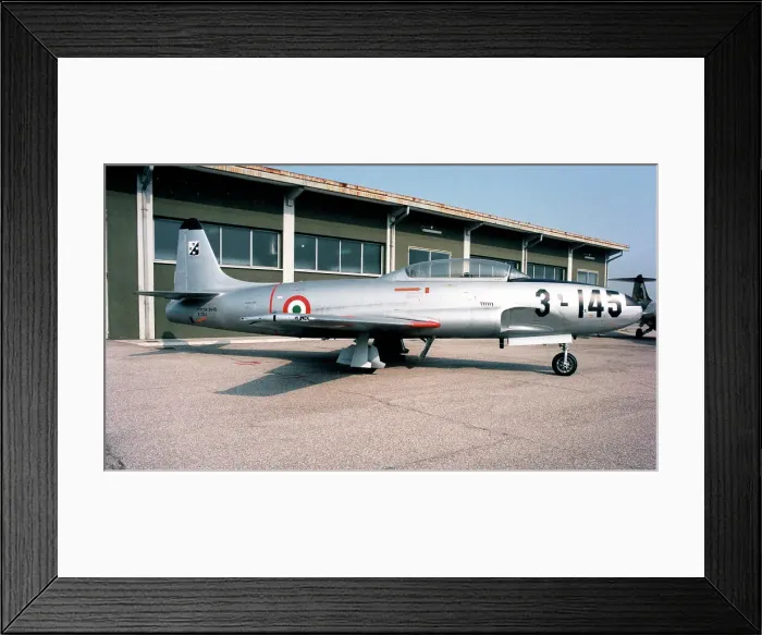 Framed Print : Lockheed T-33A Shooting Star MM51-9145 - 3-145 Framed Print : Lockheed T-33A Shooting Star MM51-9145 - 3-145