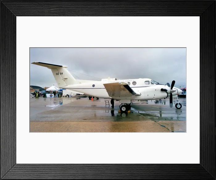 Framed Print : Beech C-12F Huron 85-1265 Framed Print : Beech C-12F Huron 85-1265