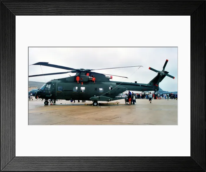 Framed Print : AgustaWestland EH101 Merlin HC. 3 ZJ128 - M Framed Print : AgustaWestland EH101 Merlin HC. 3 ZJ128 - M