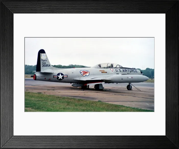 Framed Print : Lockheed T-33A-1-LO 53-5854 Framed Print : Lockheed T-33A-1-LO 53-5854
