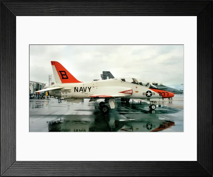 Framed Print : McDonnell Douglas - British Aerospace T-45A Goshawk 165077 Framed Print : McDonnell Douglas - British Aerospace T-45A Goshawk 165077