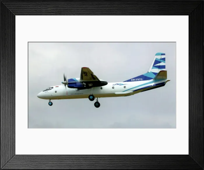 Framed Print : Antonov An-26B EW-378TG Framed Print : Antonov An-26B EW-378TG