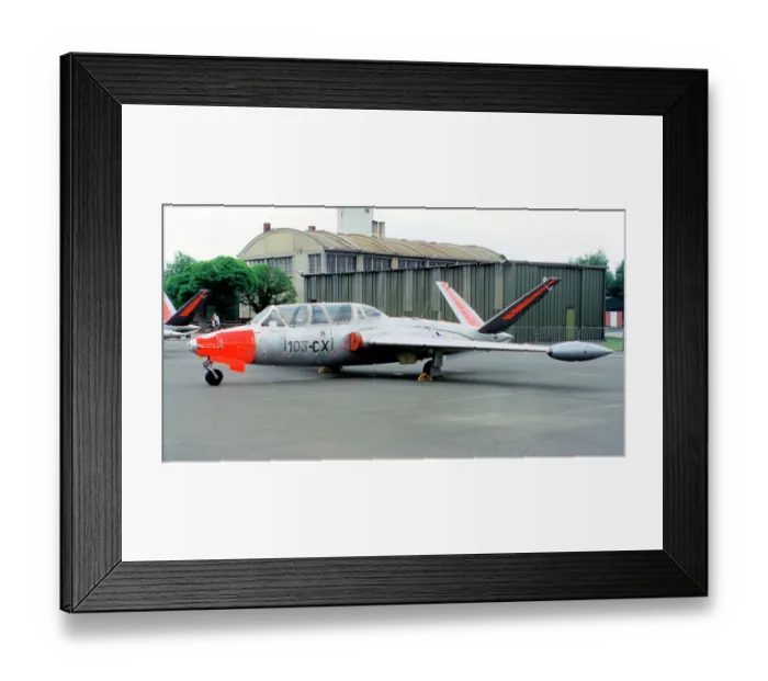 Framed Print : Fouga CM. 170 Magister 539 - 103-CX Framed Print : Fouga CM. 170 Magister 539 - 103-CX