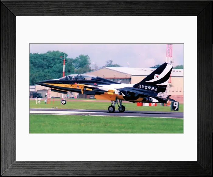 Framed Print : KAI T-50B Golden Eagle 10-0055 - 3 - Black Eagles Framed Print : KAI T-50B Golden Eagle 10-0055 - 3 - Black Eagles