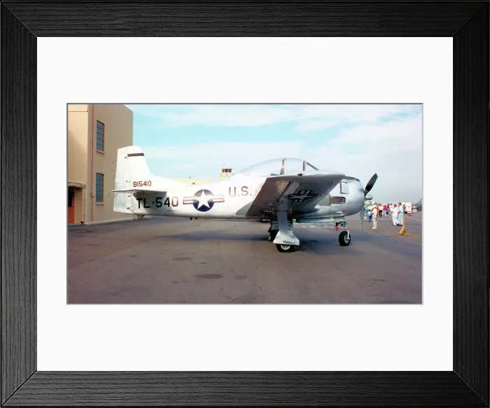 Framed Print : North American T-28A Trojan NX99395 Framed Print : North American T-28A Trojan NX99395