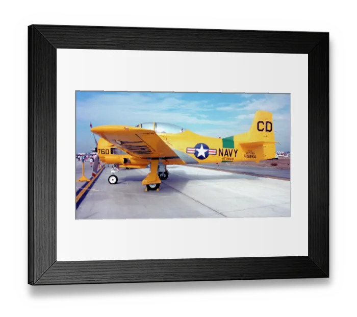 Framed Print : North American T-28B Trojan N128KA - 137760 Framed Print : North American T-28B Trojan N128KA - 137760