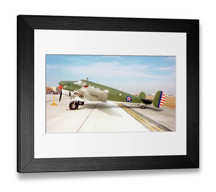 Framed Print : Beech C-45H Expeditor N9172Z Framed Print : Beech C-45H Expeditor N9172Z