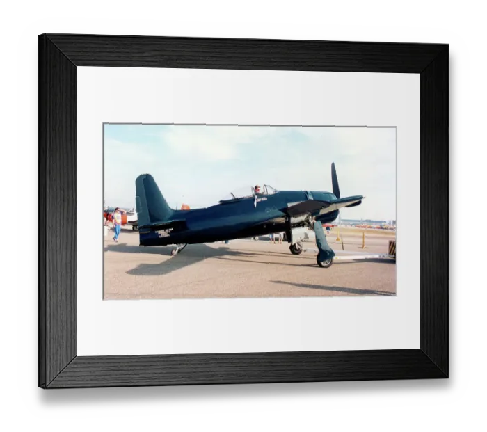 Framed Print : Grumman F8F-2 Bearcat N7825C - 122674 Framed Print : Grumman F8F-2 Bearcat N7825C - 122674