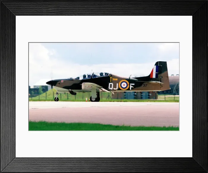 Framed Print : Short Tucano T. 1 ZF317 Framed Print : Short Tucano T. 1 ZF317